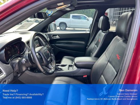 Used 2018 Dodge Durango R/T w/ Blacktop Package RWD image 10