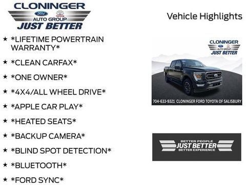 Used 2023 Ford F150 XLT w/ Equipment Group 302A High AWD/4WD image 3