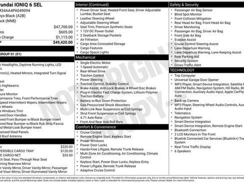 Used 2023 Hyundai Ioniq 6 SEL RWD image 20