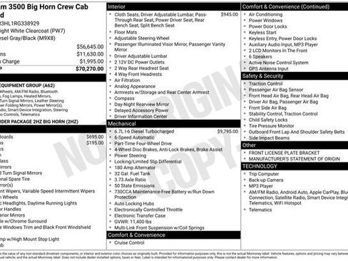 Used 2024 RAM 3500 Big Horn image 6