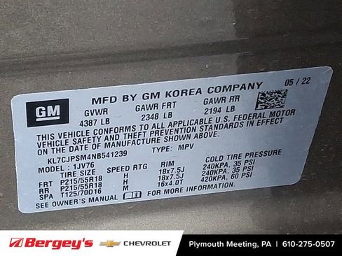 Used 2022 Chevrolet Trax LT w/ Sport Edition image 28