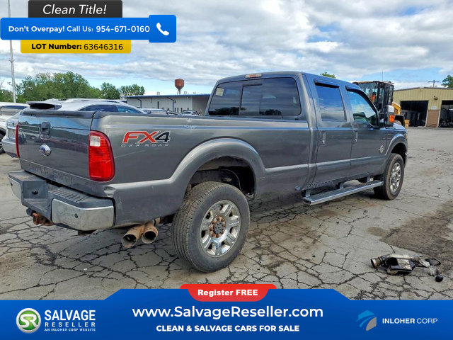 Used 2015 Ford F350 Lariat w/ Lariat Ultimate Package AWD/4WD image 4