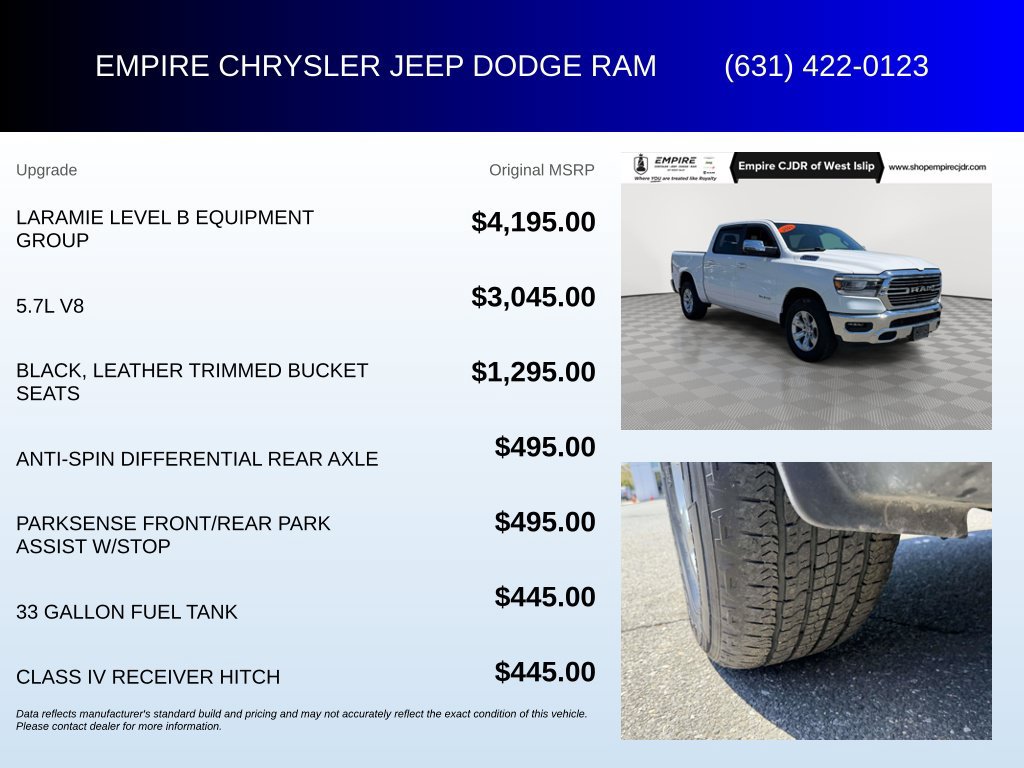 Certified 2023 RAM 1500 Laramie AWD/4WD image 7