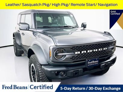 Certified 2023 Ford Bronco Badlands w/ Sasquatch Package