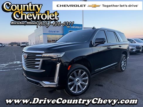 Used 2023 Cadillac Escalade Premium Luxury Platinum w/ LPO, Floor Liner Package image 1