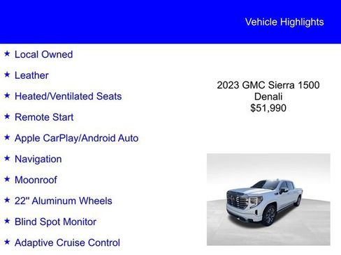 Used 2023 GMC Sierra 1500 Denali image 2