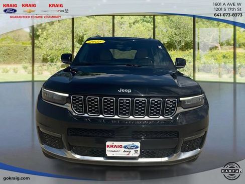 Used 2021 Jeep Grand Cherokee L Summit AWD/4WD image 2