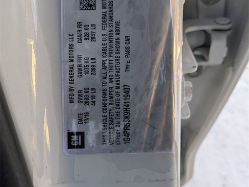 Used 2017 Buick Verano Sport Touring w/ Experience Buick Package image 22