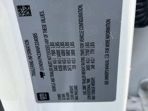 Used 2022 Chevrolet Tahoe Z71 w/ Luxury Package image 31