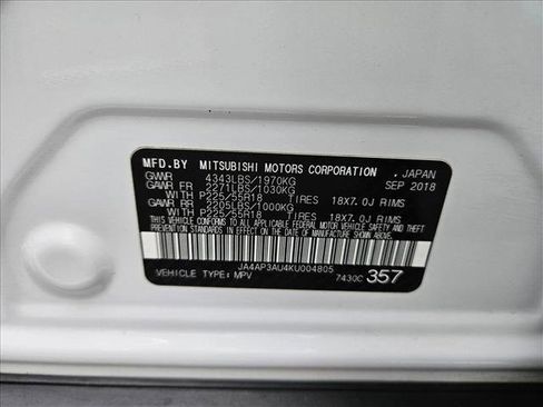 Used 2019 Mitsubishi Outlander Sport ES FWD image 20