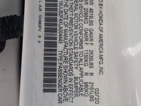 Used 2020 Acura TLX V6 w/ Technology Package image 37