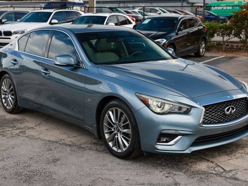 Used 2018 INFINITI Q50 Luxe w/ Cargo Package (L95) RWD image 18