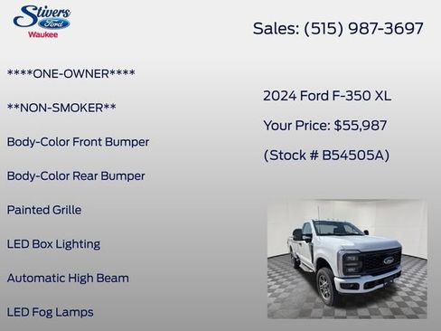 Used 2024 Ford F350 XL w/ STX Appearance Package image 21