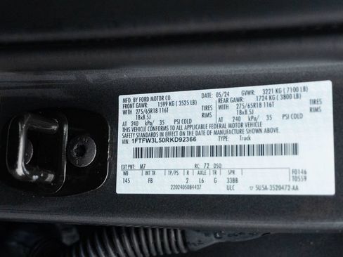 Used 2024 Ford F150 XLT w/ Equipment Group 302A MID AWD/4WD image 34