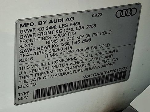 Used 2023 Audi Q5 2.0T Premium w/ Convenience Package AWD/4WD image 34