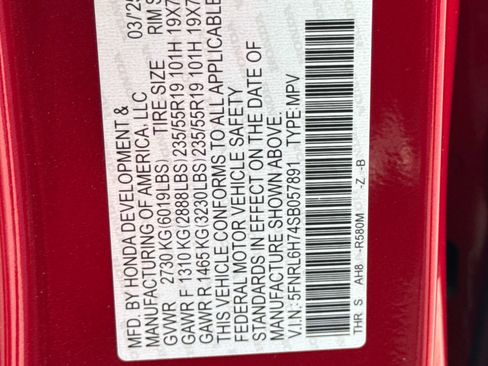 Used 2025 Honda Odyssey Sport-L image 30