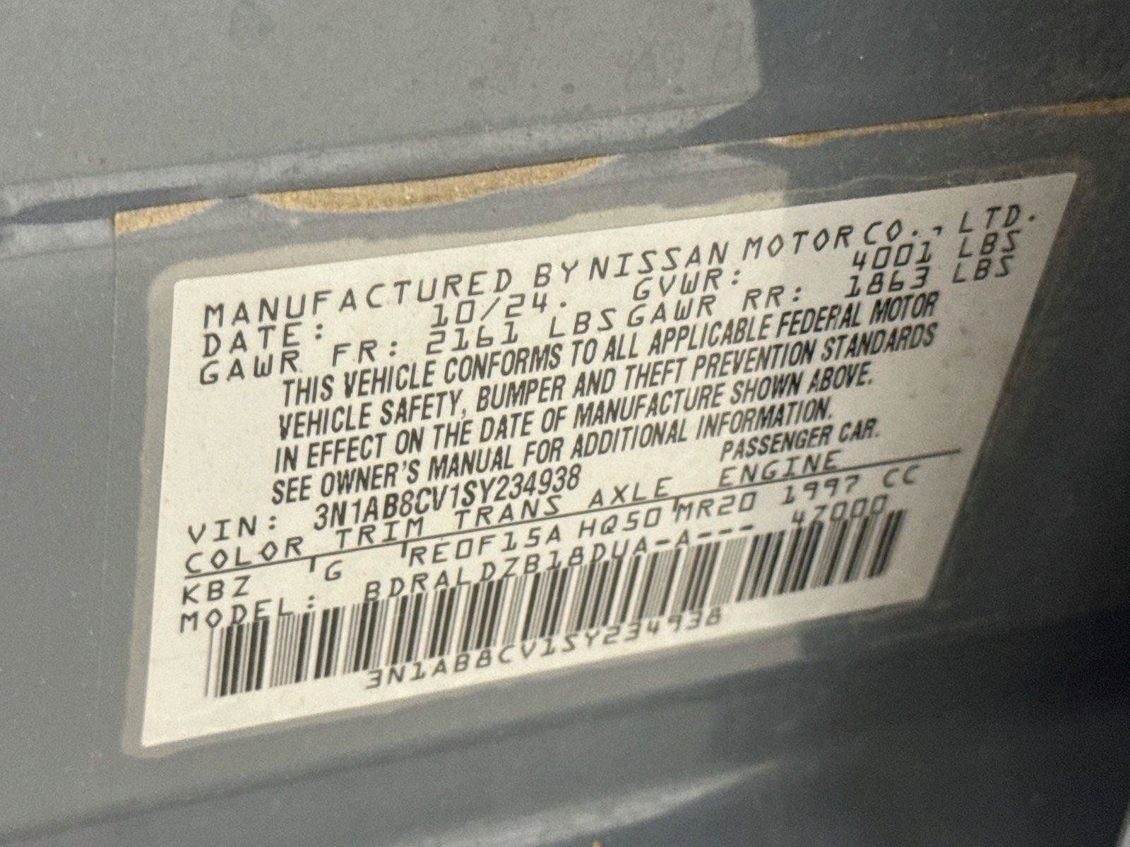 Used 2025 Nissan Sentra SV FWD image 28