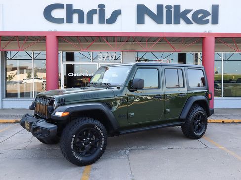 Used 2021 Jeep Wrangler Unlimited Sport image 1