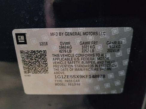 Used 2019 Chevrolet Malibu Premier w/ Sun and Wheel Package FWD image 33