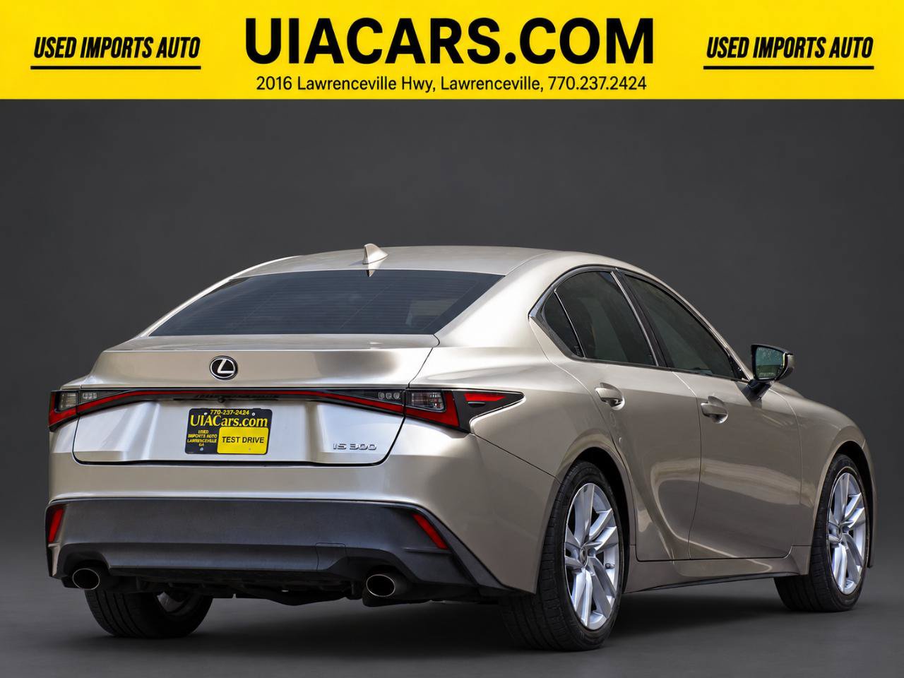 Used 2021 Lexus IS 300 w/ Accessory Package RWD image 8