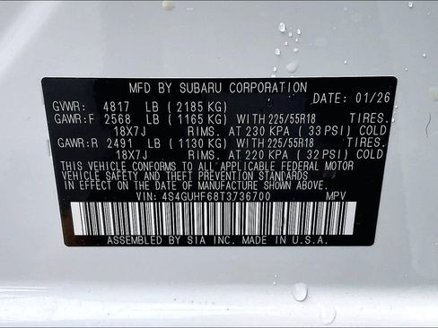 New 2026 Subaru Crosstrek 2.5i Sport image 16