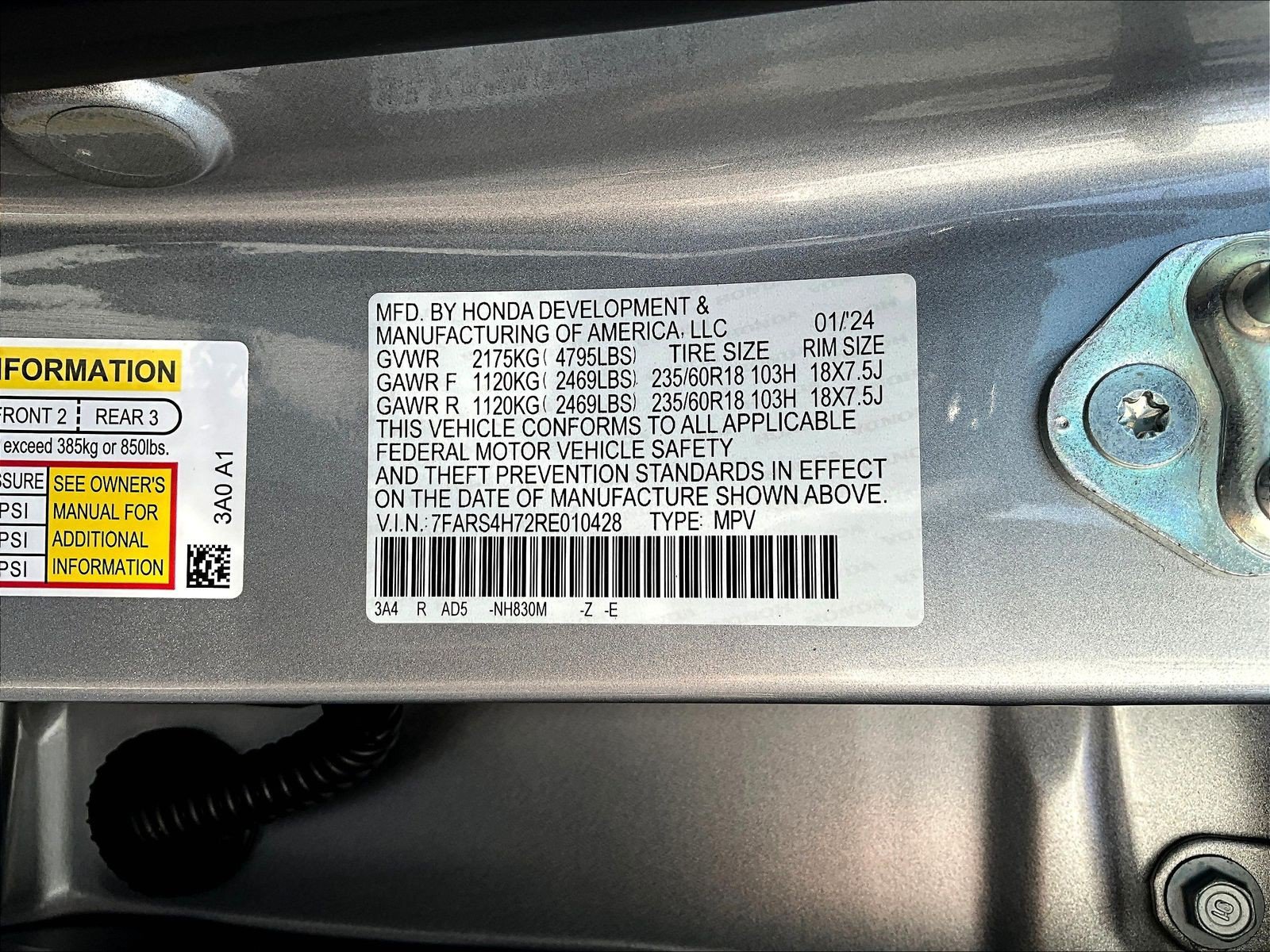 Certified 2024 Honda CR-V EX-L image 19