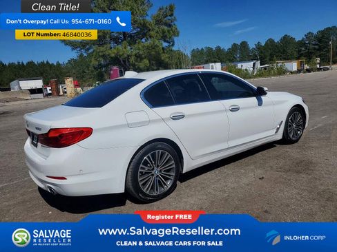 Used 2018 BMW 530i xDrive w/ Premium Package AWD/4WD image 4