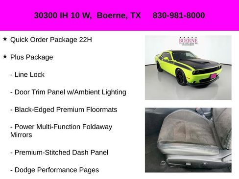 Used 2023 Dodge Challenger R/T w/ T/A Package RWD image 11