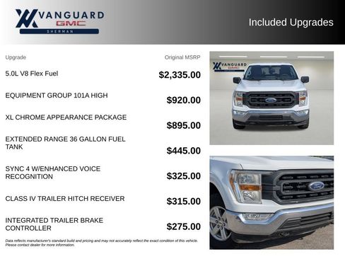 Used 2022 Ford F150 XL w/ Equipment Group 101A High AWD/4WD image 9