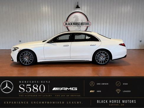 Used 2021 Mercedes-Benz S 580 4MATIC Sedan image 1