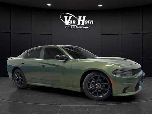 Used 2021 Dodge Charger R/T w/ Blacktop Package RWD image 1
