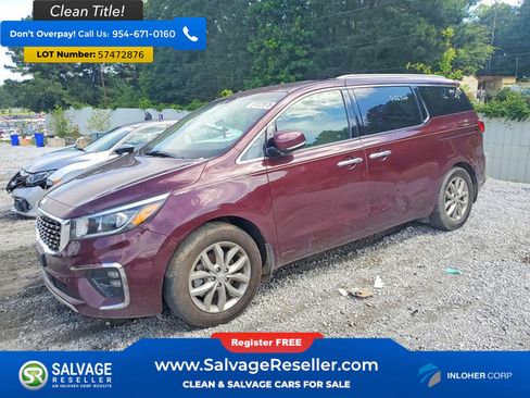 Used 2019 Kia Sedona EX w/ EX Premium Package FWD image 1