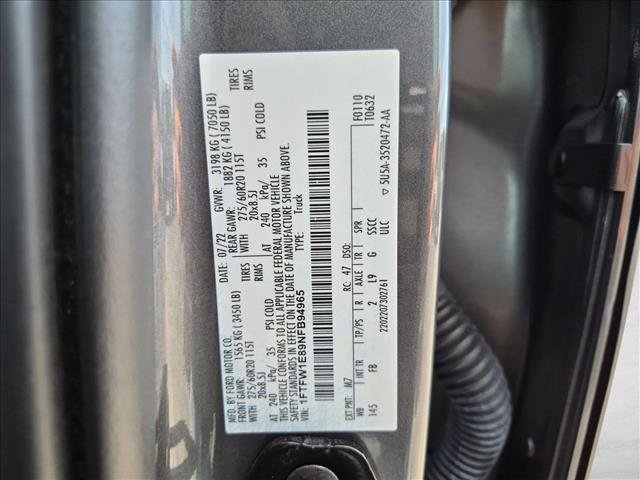 Used 2022 Ford F150 XLT w/ Equipment Group 302A High AWD/4WD image 16