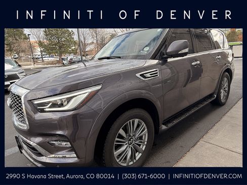 Certified 2022 INFINITI QX80 Luxe w/ Cargo Package image 1
