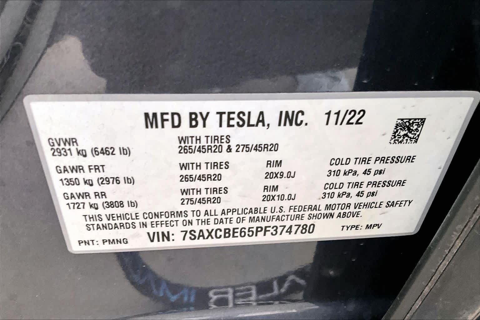 Used 2023 Tesla Model X Plaid AWD/4WD image 33