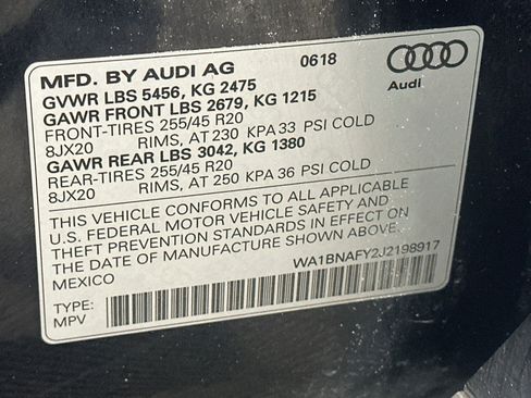 Used 2018 Audi Q5 2.0T Premium Plus w/ Premium Plus Package AWD/4WD image 12