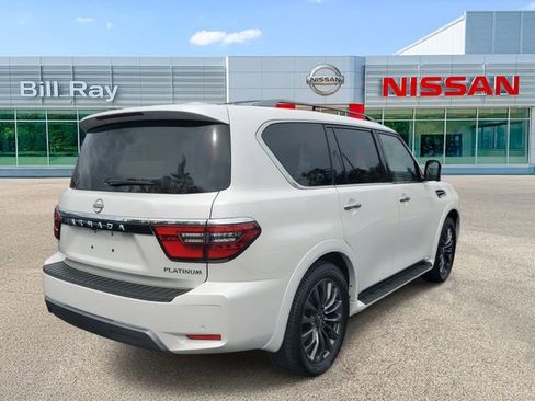 Certified 2024 Nissan Armada Platinum w/ Captain's Chairs Package image 4