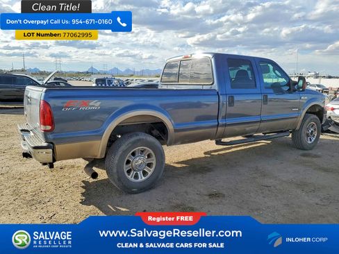 Used 2006 Ford F350 4x4 Crew Cab Super Duty image 4
