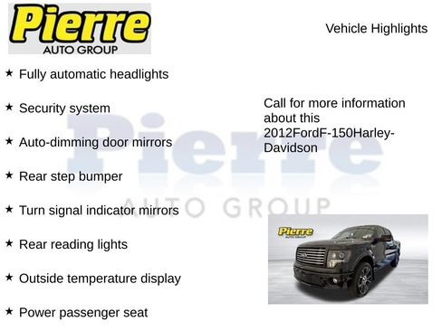 Used 2012 Ford F150 Harley-Davidson AWD/4WD image 23