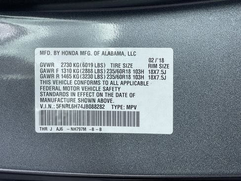 Used 2018 Honda Odyssey EX-L image 36
