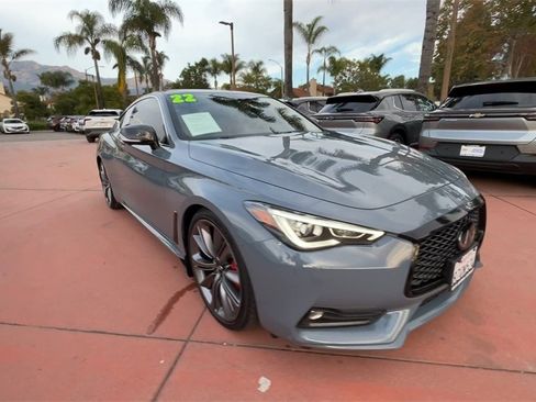 Used 2022 INFINITI Q60 Red Sport 400 w/ Carbon Fiber Package image 2