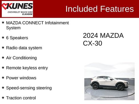 Used 2024 MAZDA CX-30 AWD 2.5 S w/ Select Sport Pkg image 3