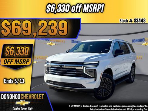 New 2026 Chevrolet Tahoe LT w/ Comfort Package AWD/4WD image 1