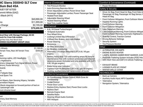 Used 2025 GMC Sierra 3500 SLT AWD/4WD image 43