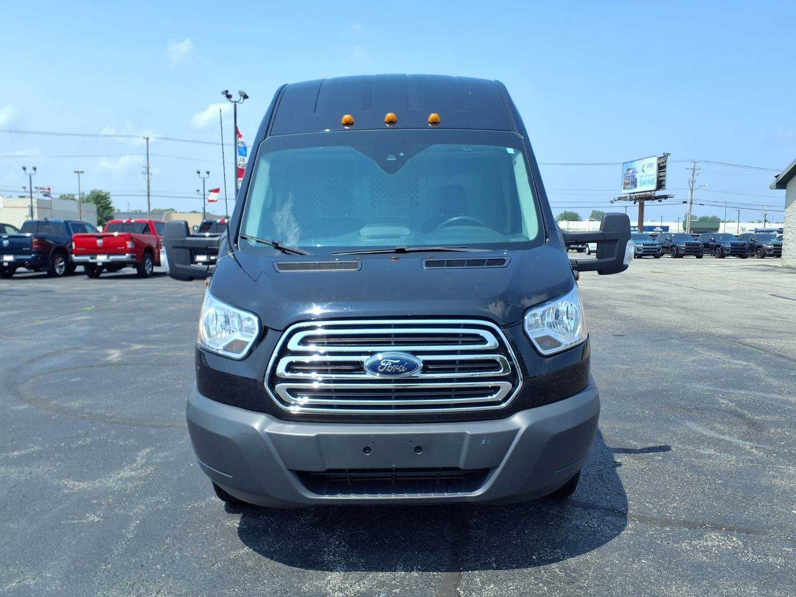 Used 2018 Ford Transit 350 148 High Roof Extended DRW RWD image 2
