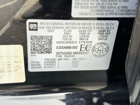 Certified 2022 GMC Sierra 1500 Denali AWD/4WD image 24