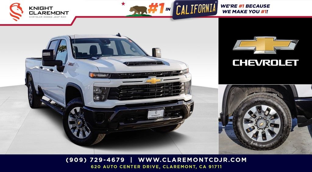 Used 2025 Chevrolet Silverado 2500 Custom w/ Custom Value Package AWD/4WD 360° Tour