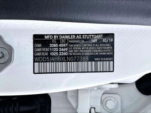 Certified 2020 Mercedes-Benz CLA 250 4MATIC image 22