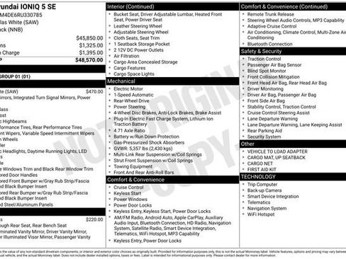Used 2024 Hyundai Ioniq 5 SE image 32
