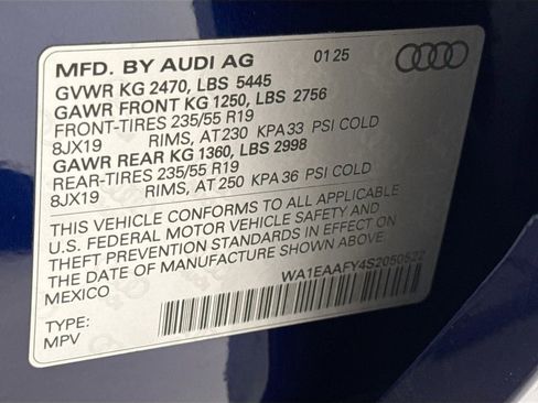 Used 2025 Audi Q5 2.0T Premium Plus w/ Premium Plus Package AWD/4WD image 34